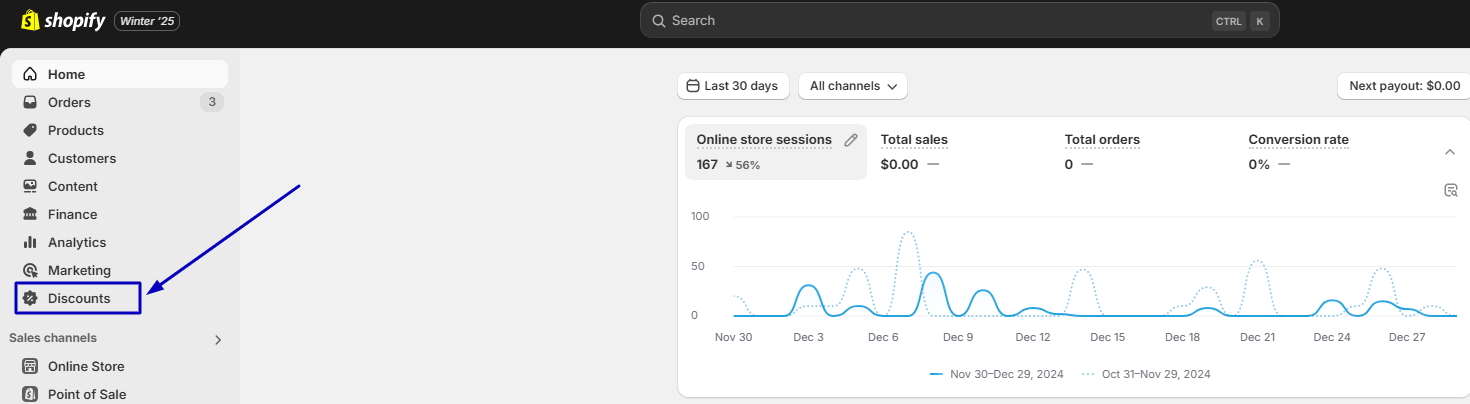 Step 1: Log in to your Shopify admin